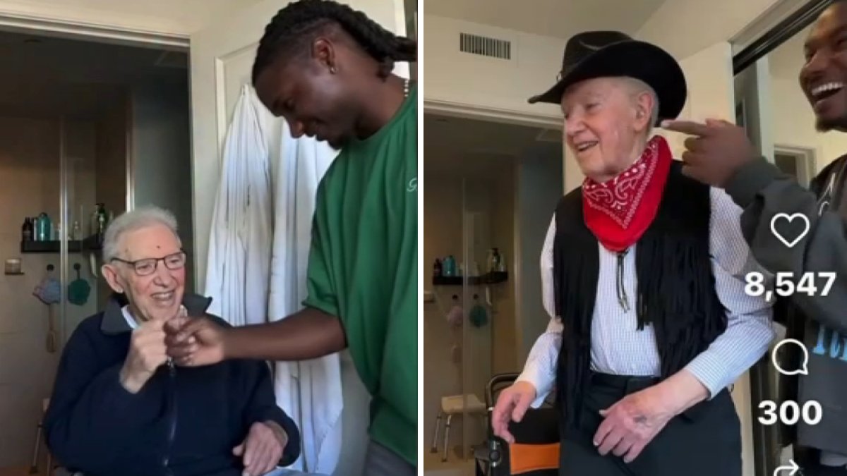 How a young Nigerian immigrant became friends with 91-year-old Navy veteran in Santa M...