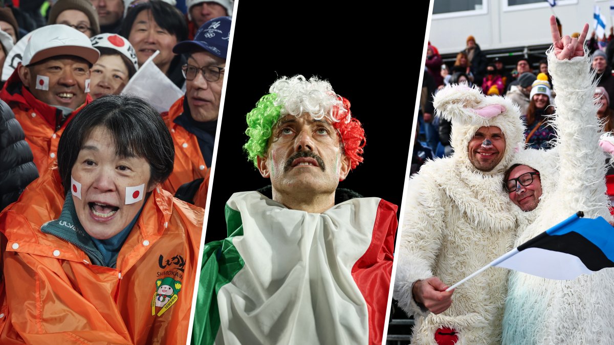 Snazzy supporters: See the best patriotic looks sported by Olympic fans