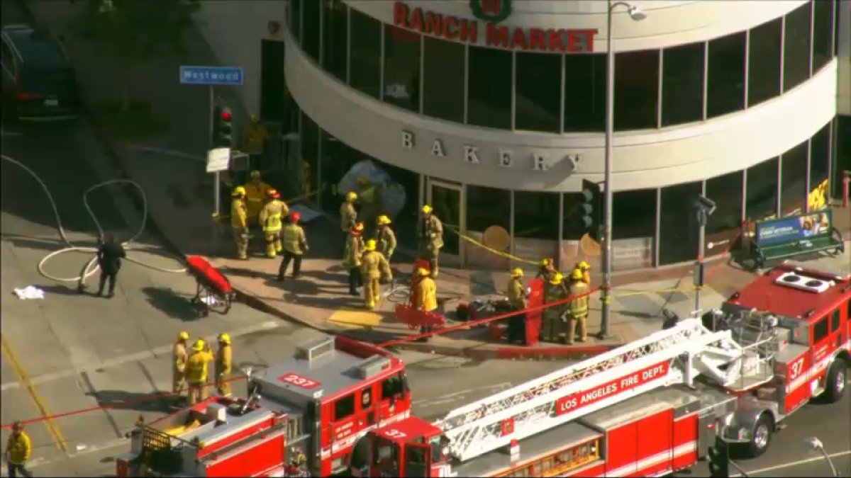 The vehicle slammed into a 99 Ranch Market location, frequented by UCLA students.