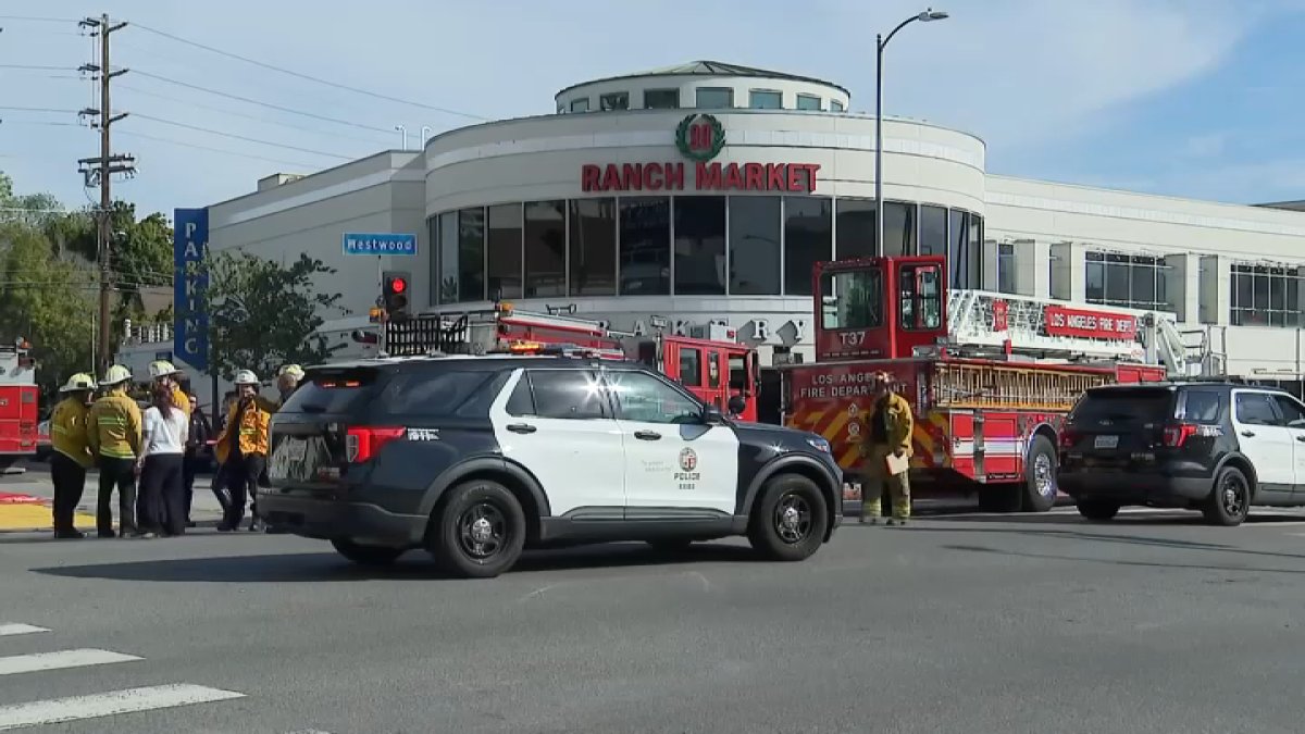 Westwood grocery reopens after car crashed into building – NBC Los Angeles