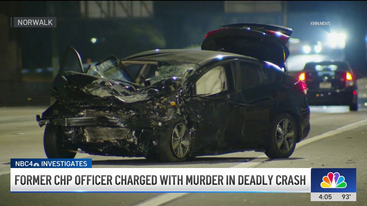 Ex-CHP officer charged with murder in 605 Freeway fiery crash – NBC Los ...