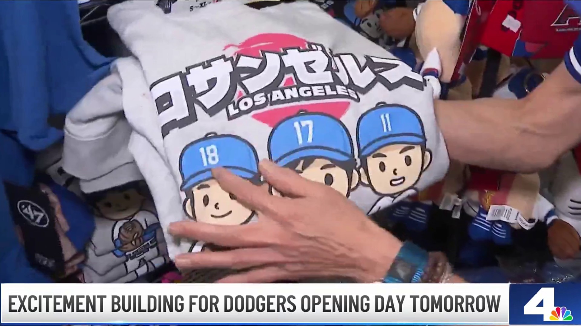 Dodger fans get ready for Opening Day – NBC Los Angeles
