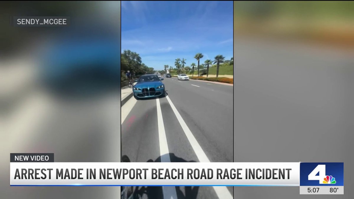 Newport Beach driver arrested after road rage incident – NBC Los Angeles