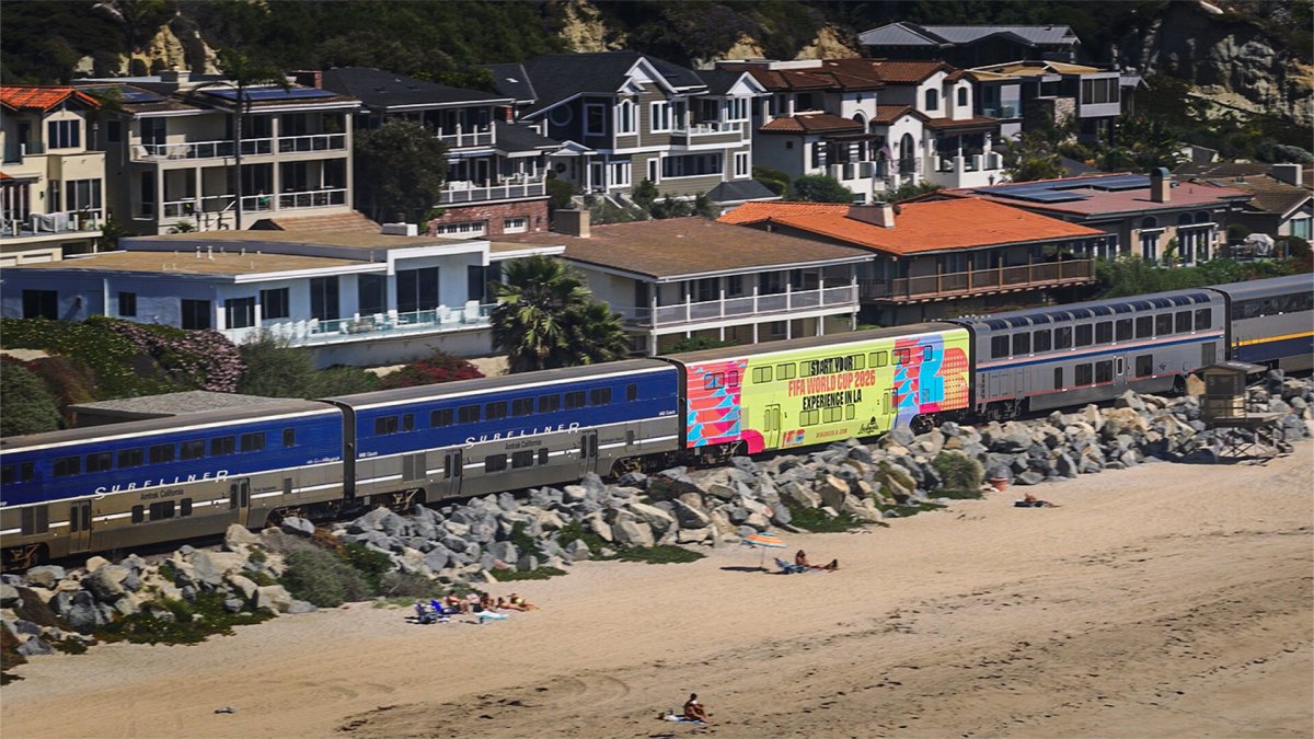 Amtrak Pacific Surfliner offers deal for 2026 FIFA World Cup in LA