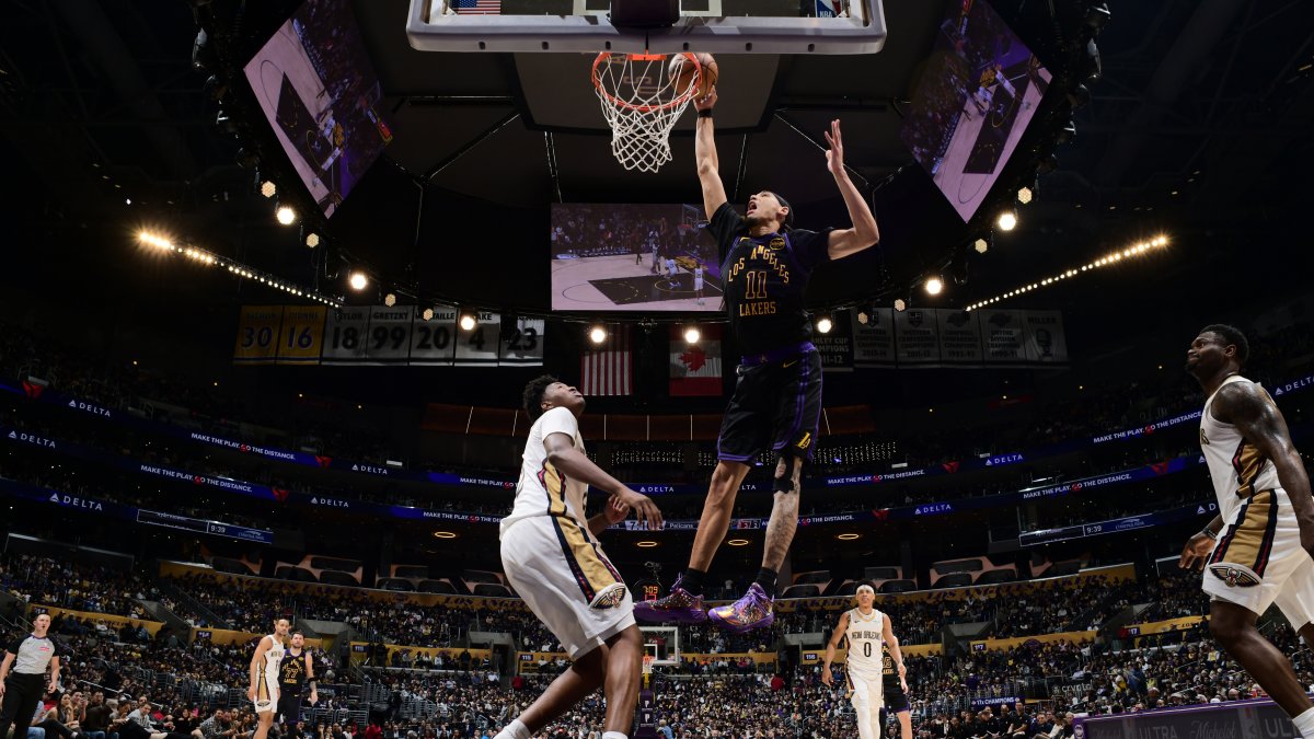 Lakers rally past the Pelicans, 110-101 – NBC Los Angeles Lakers rally past the Pelicans, 110-101 – NBC Los Angeles