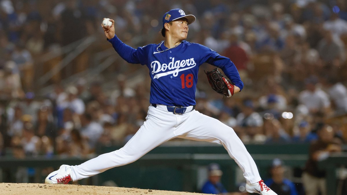 ドジャースの開幕日のスターティングラインナップと 26 人の名簿をご覧ください – NBC ロサンゼルス