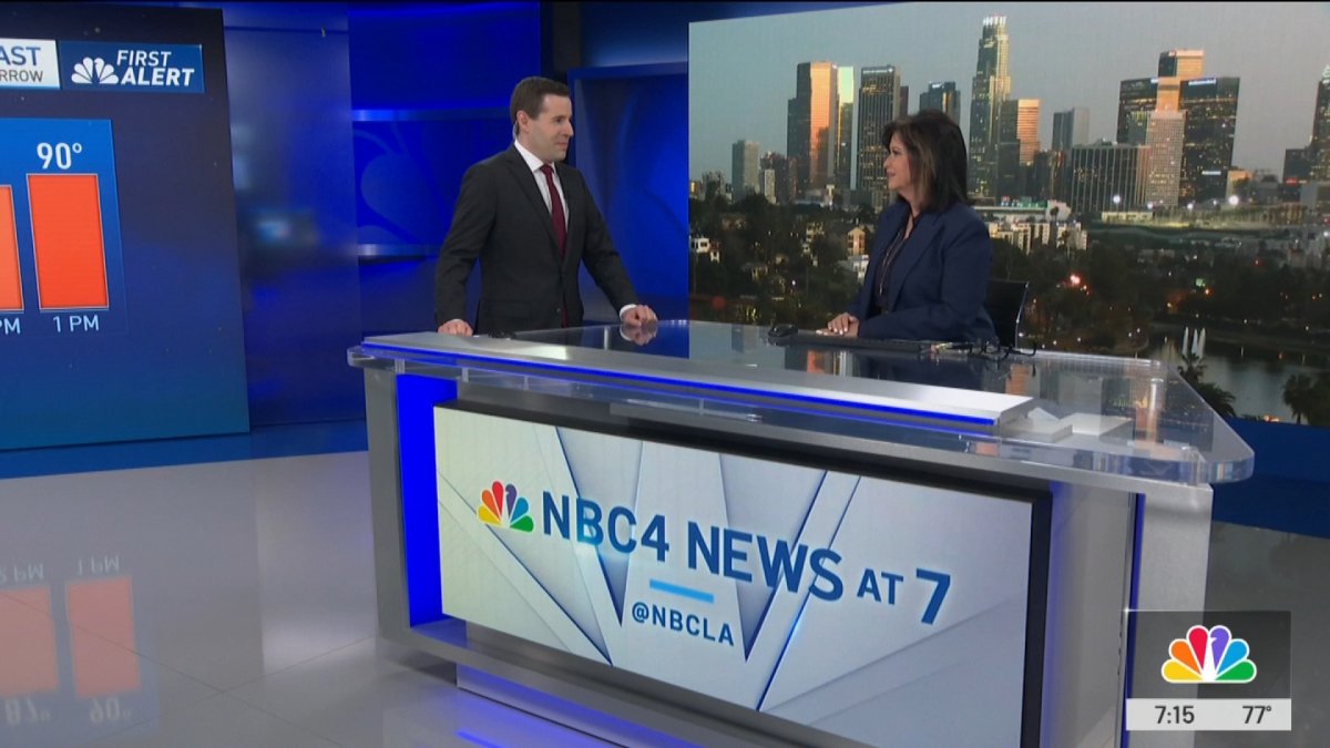First Alert Forecast: Here Comes The Heat – NBC Los Angeles