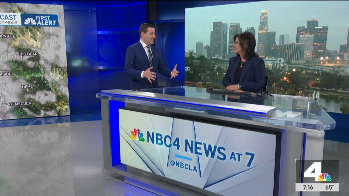 First Alert Forecast: Breezy & Cool – NBC Los Angeles