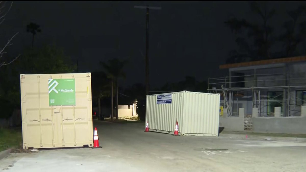 Storage container controversy in Pacific Palisades