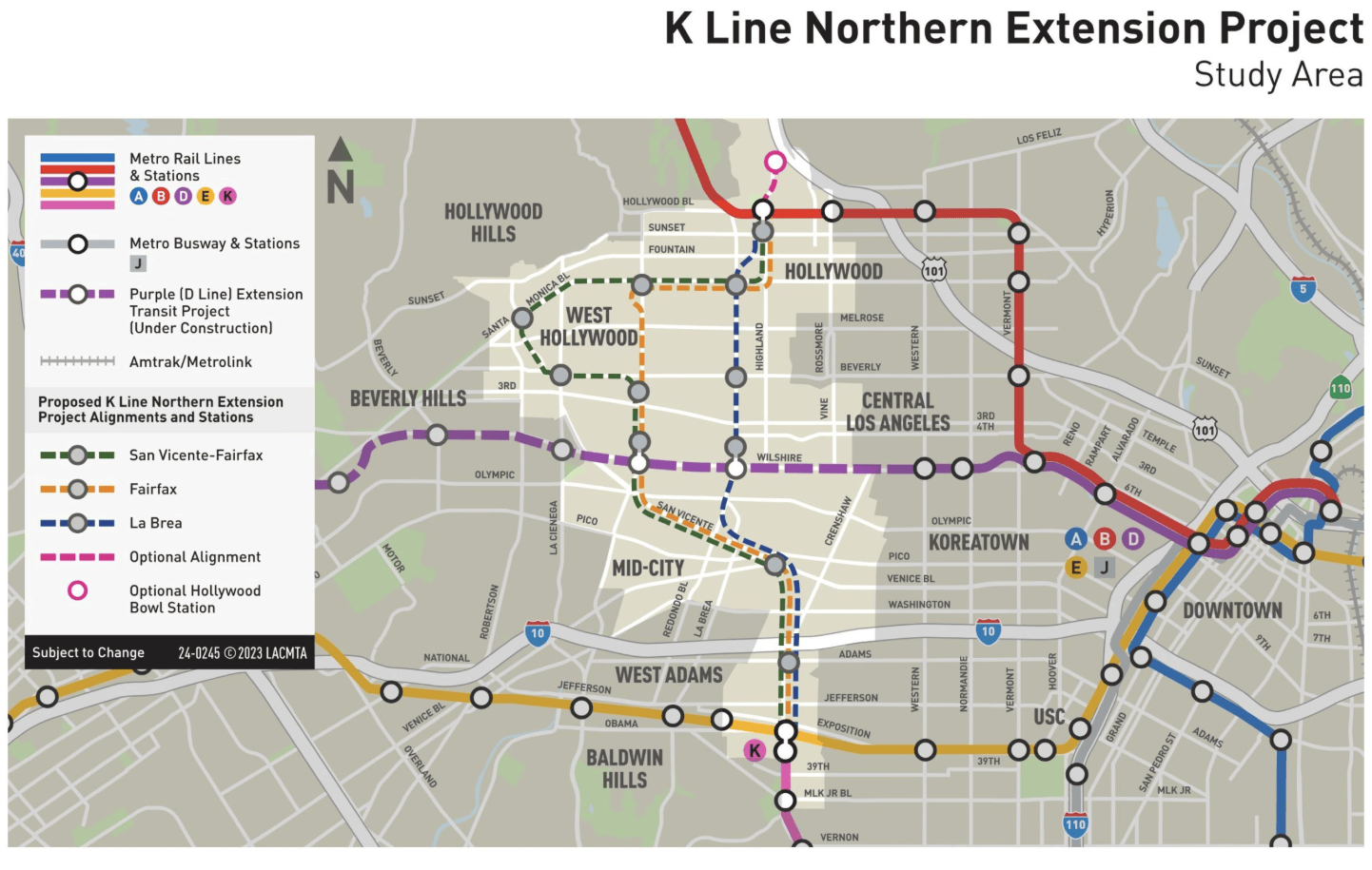 K Line Metro selects route for K Line extension – NBC Los Angeles