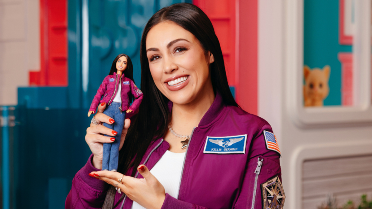 Astronaut Kellie Gerardi gets her own Barbie for International Women's Day