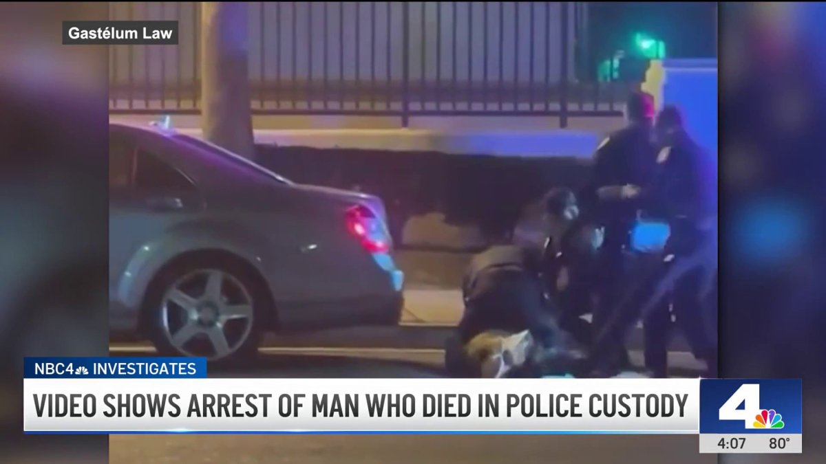 Man died in Inglewood police custody. His family’s taking action – NBC ...