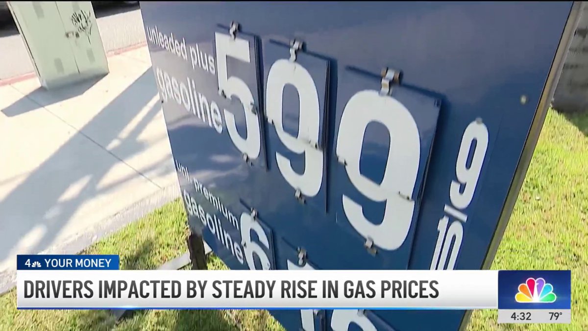 How high can they go? Gas prices continue to rise in SoCal – NBC Los ...