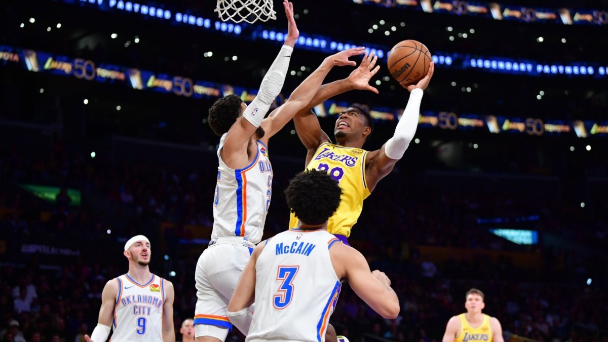 Watch highlights of the Lakers’ 123-87 loss to the Thunder – NBC Los ...