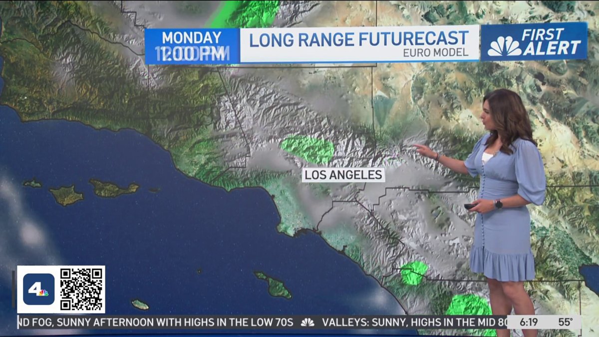 First Alert Forecast: Above normal temperatures – NBC Los Angeles