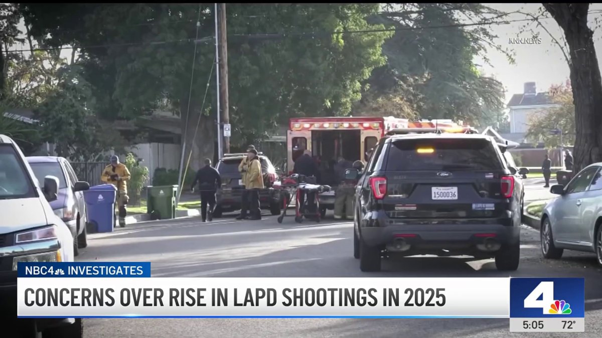 LAPD can’t answer why officer shootings went up in 2025 – NBC Los Angeles