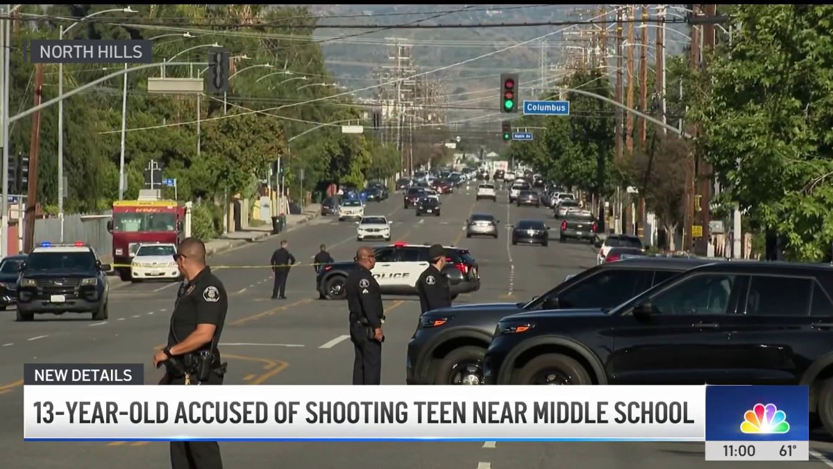 13-year-old suspected of shooting teen in North Hills – NBC Los Angeles