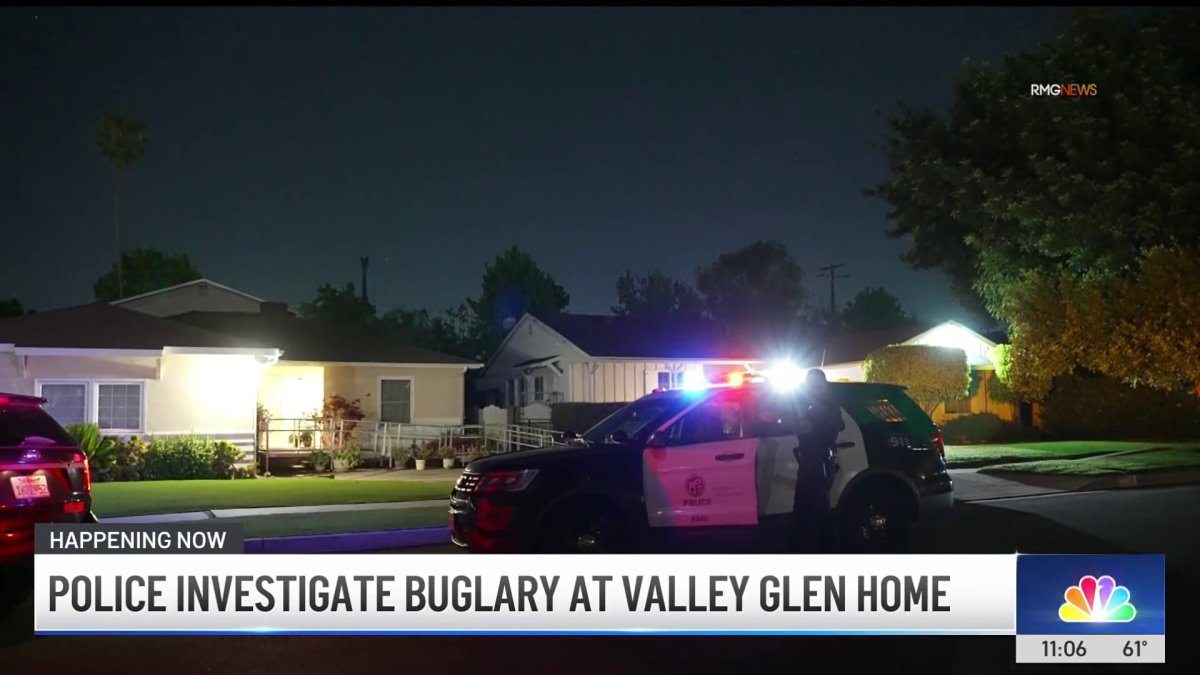 Police investigate burglary at Valley Glen home – NBC Los Angeles