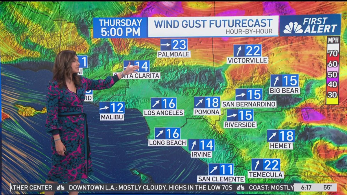First Alert Forecast: Cloudy and mild – NBC Los Angeles