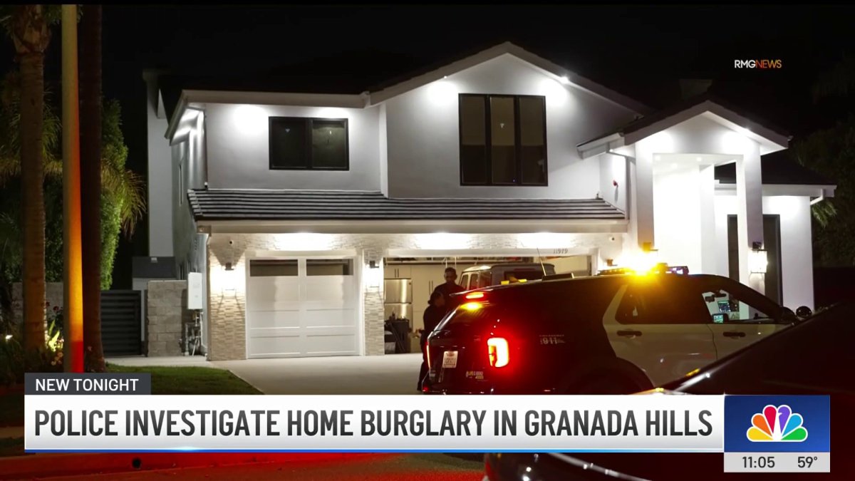 Burglary investigation underway in Granada Hills – NBC Los Angeles