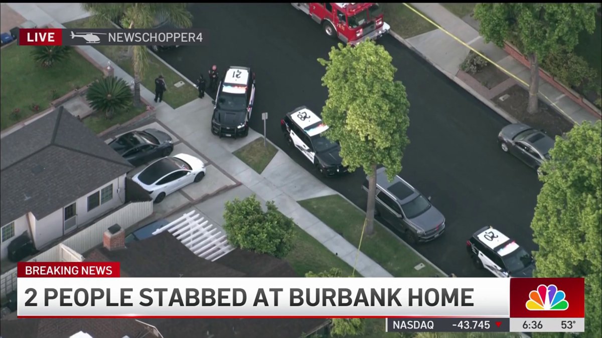 2 people stabbed at Burbank home – NBC Los Angeles