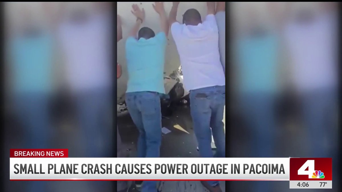 Good Samaritans rush to help pilot after plane crash in Pacoima – NBC ...