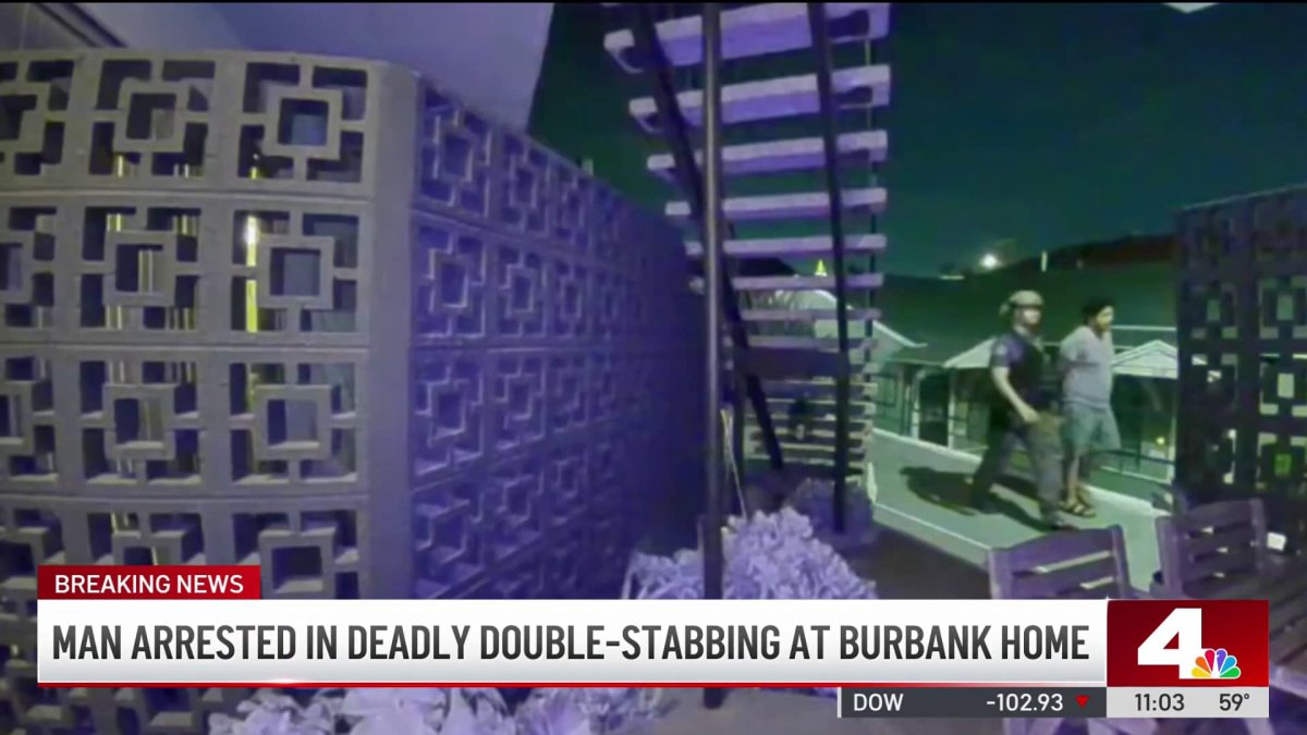 Man arrested in deadly double-stabbing in Burbank – NBC Los Angeles