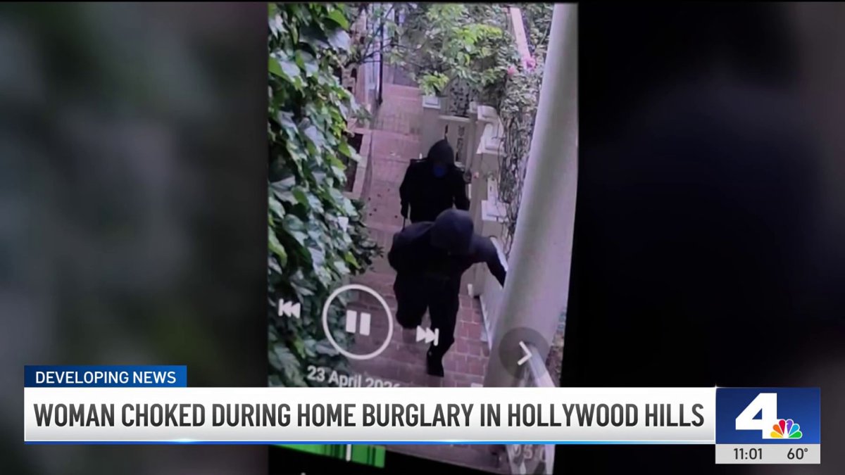 Neighbors stop robbery in progress at Hollywood Hills home – NBC Los ...
