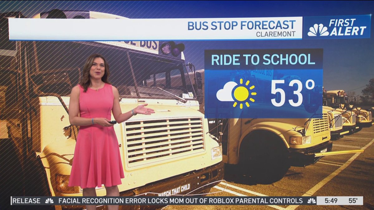 First Alert Forecast: Bright and sunny skies, highs in the 70s – NBC ...