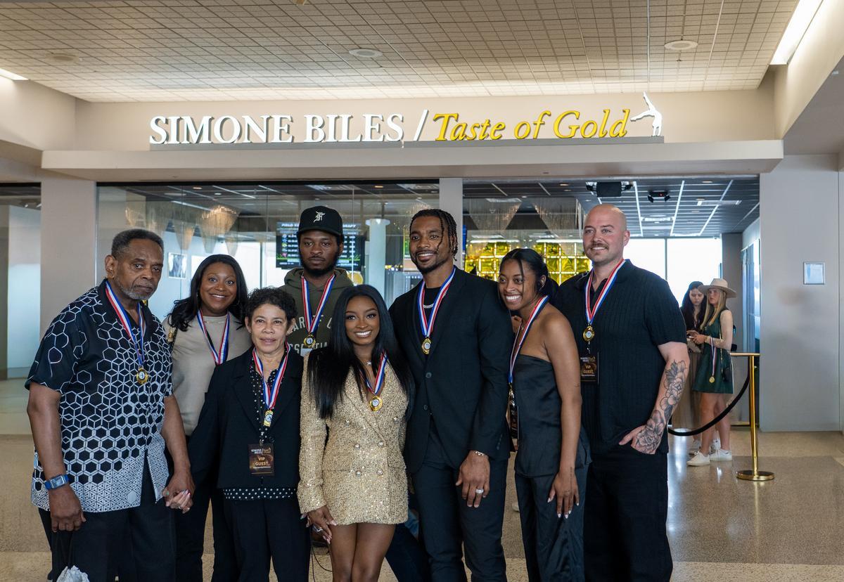 Simone Biles opens first restaurant inspired by Olympic career – NBC ...