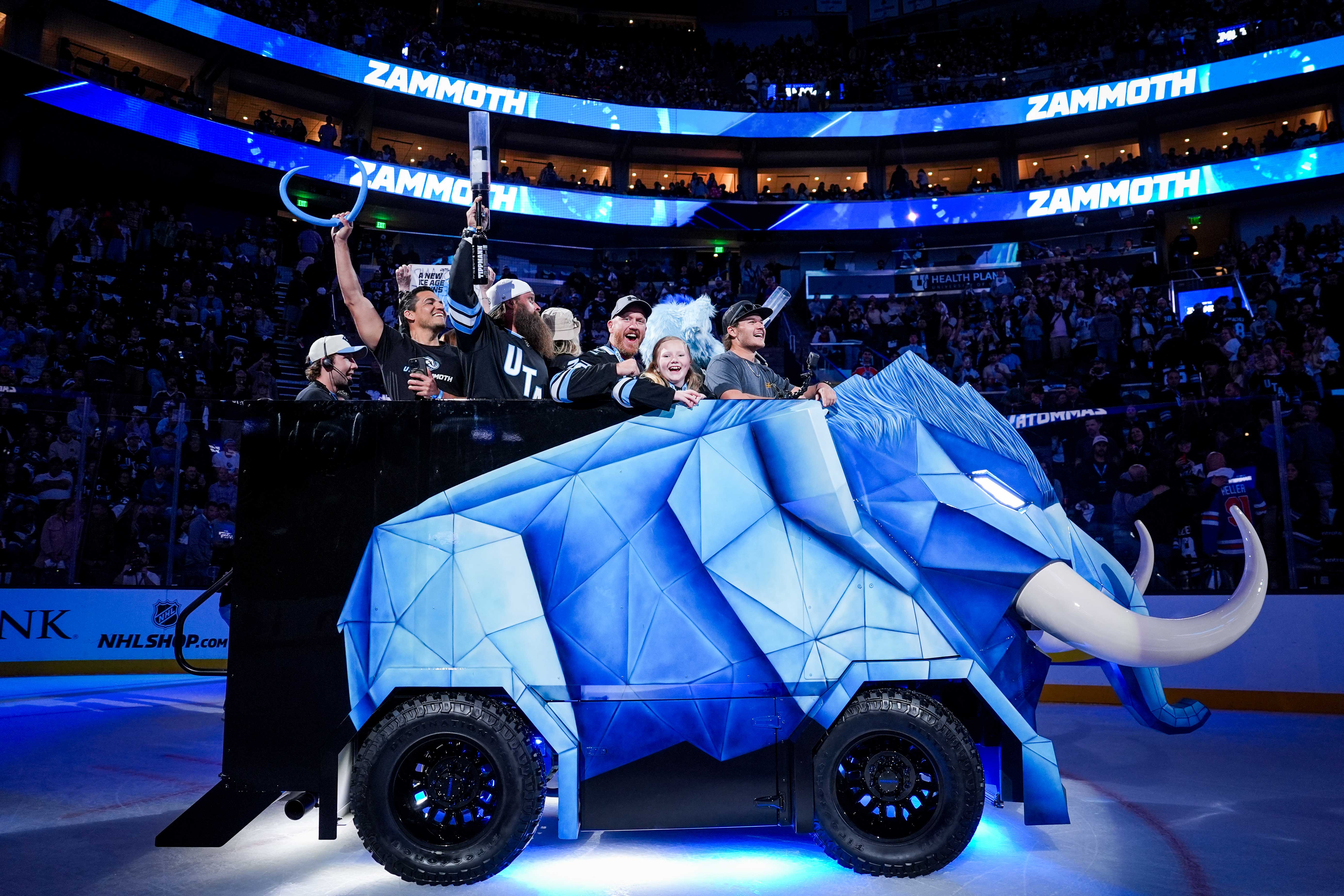 Meet the Zammoth: Utah Mammoth unveil NHL’s coolest zamboni – NBC Los Angeles