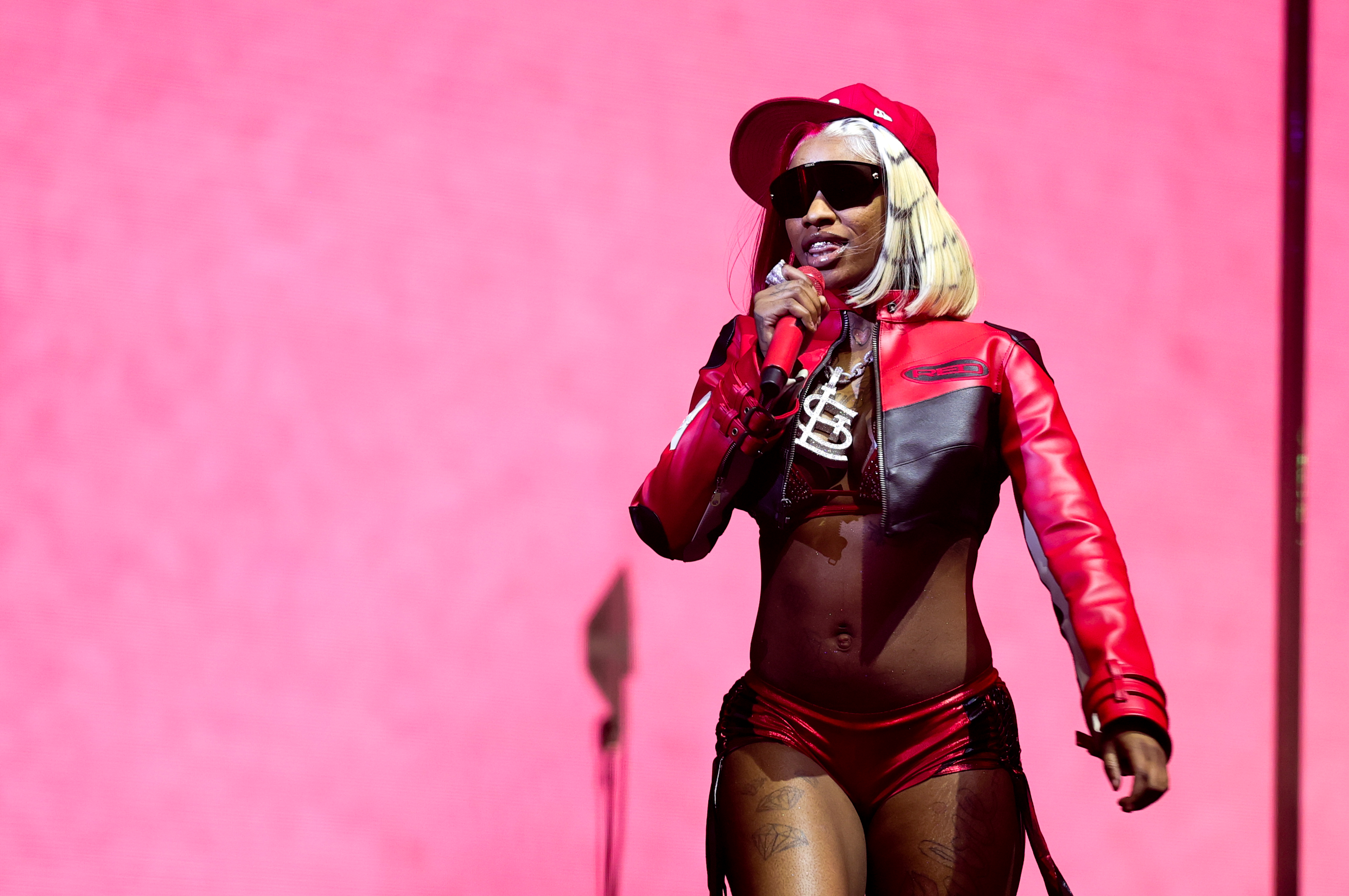 INDIO, CALIFORNIA – APRIL 10: Sexyy Red performs at the Sahara Tent during the 2026 Coachella Valley Music and Arts Festival at Empire Polo Club on April 10, 2026 in Indio, California. (Photo by Arturo Holmes/Getty Images for Coachella)