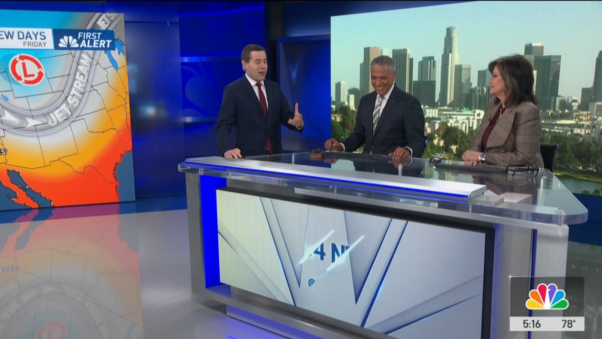 First Alert Forecast: Warm Weekend – NBC Los Angeles