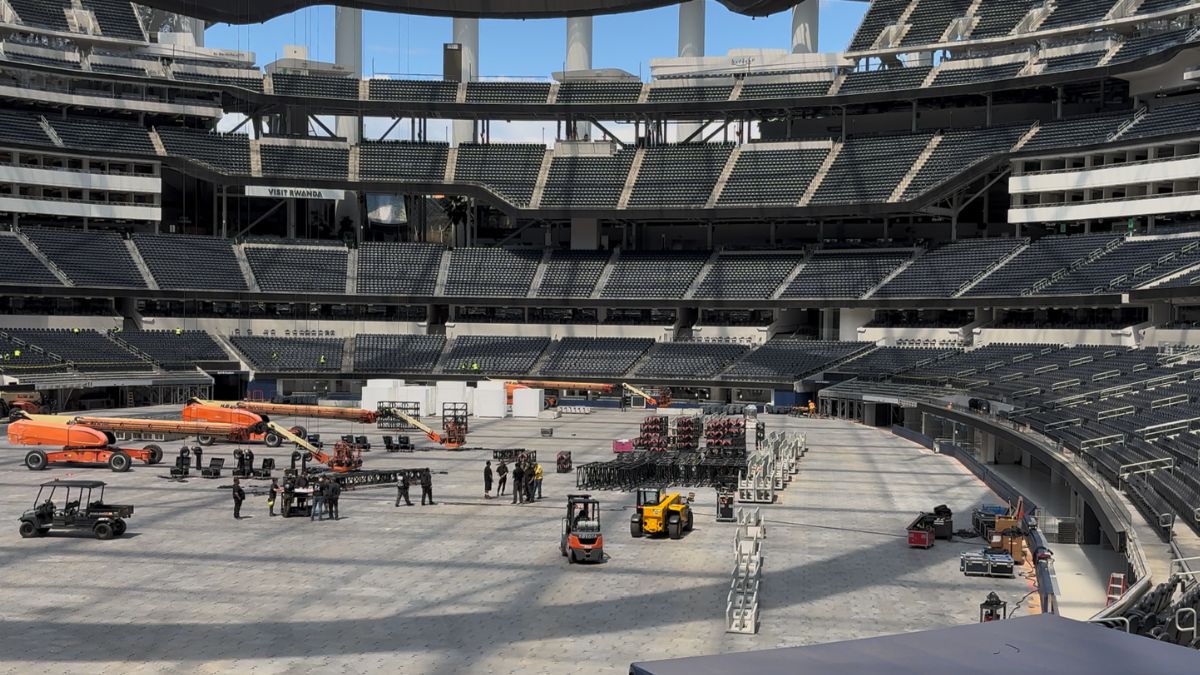 SoFi Stadium kicks off pitch construction for 2026 FIFA World Cup