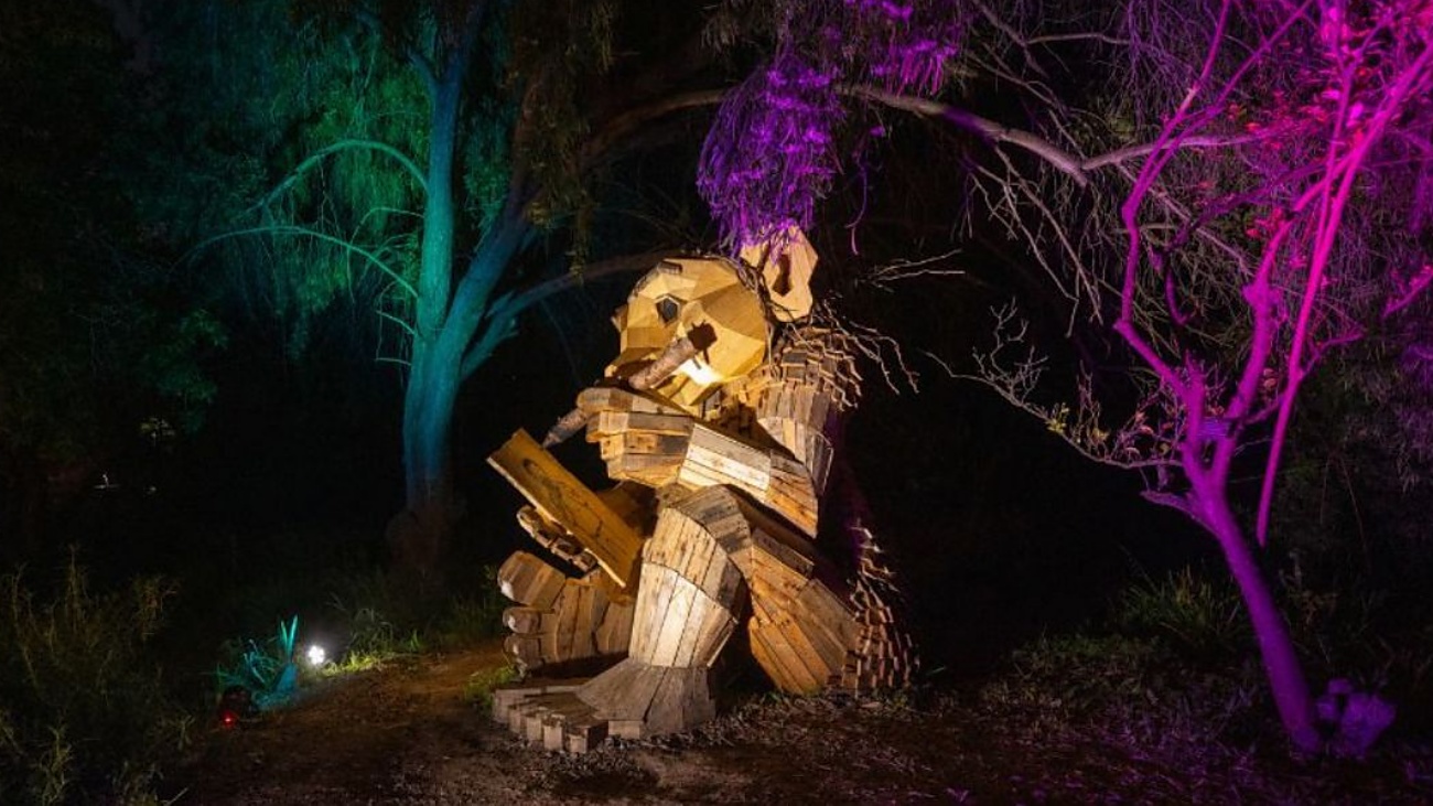 The Canopy Club at this 'Troll'-filled garden is a 'dance party in