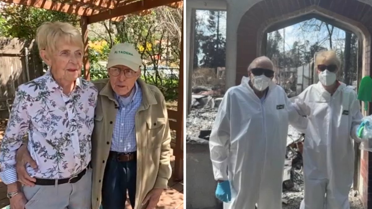 Altadena couple rebuilding home of 55 years after Eaton Fire – NBC Los Angeles