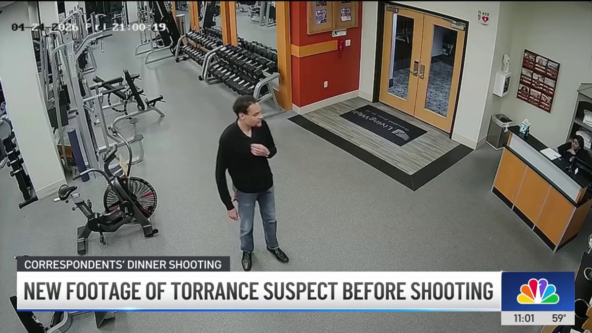 New video of Correspondents’ Dinner suspect – NBC Los Angeles