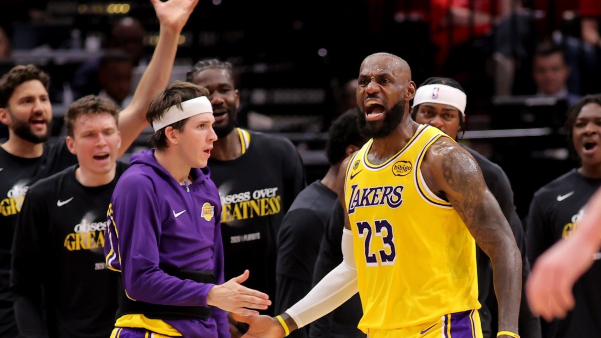 Watch highlights of the Lakers’ win over Rockets – NBC Los Angeles
