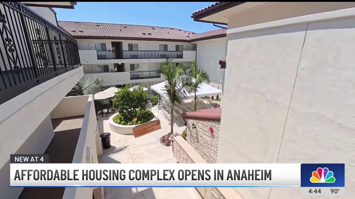 Affordable housing complex opens in Anaheim – NBC Los Angeles