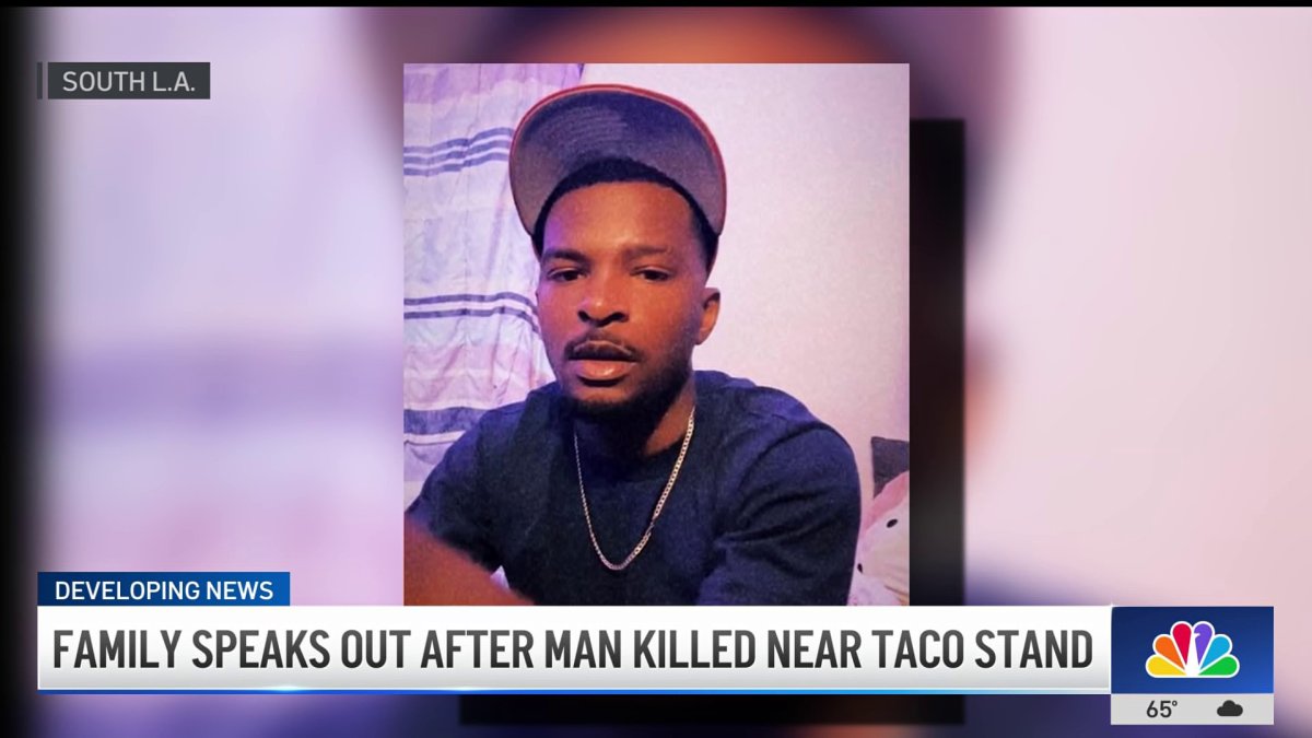 Family of man shot and killed near South LA taco stand speaks out – NBC ...