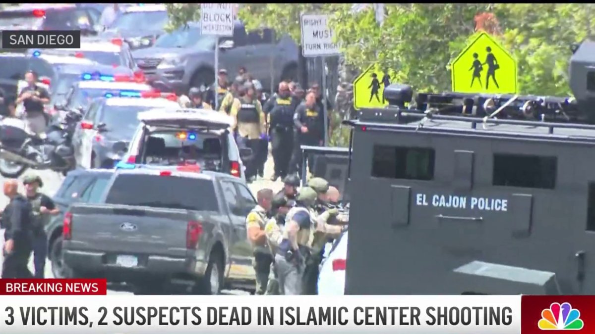 3 killed in shooting at Islamic center in San Diego – NBC Los Angeles
