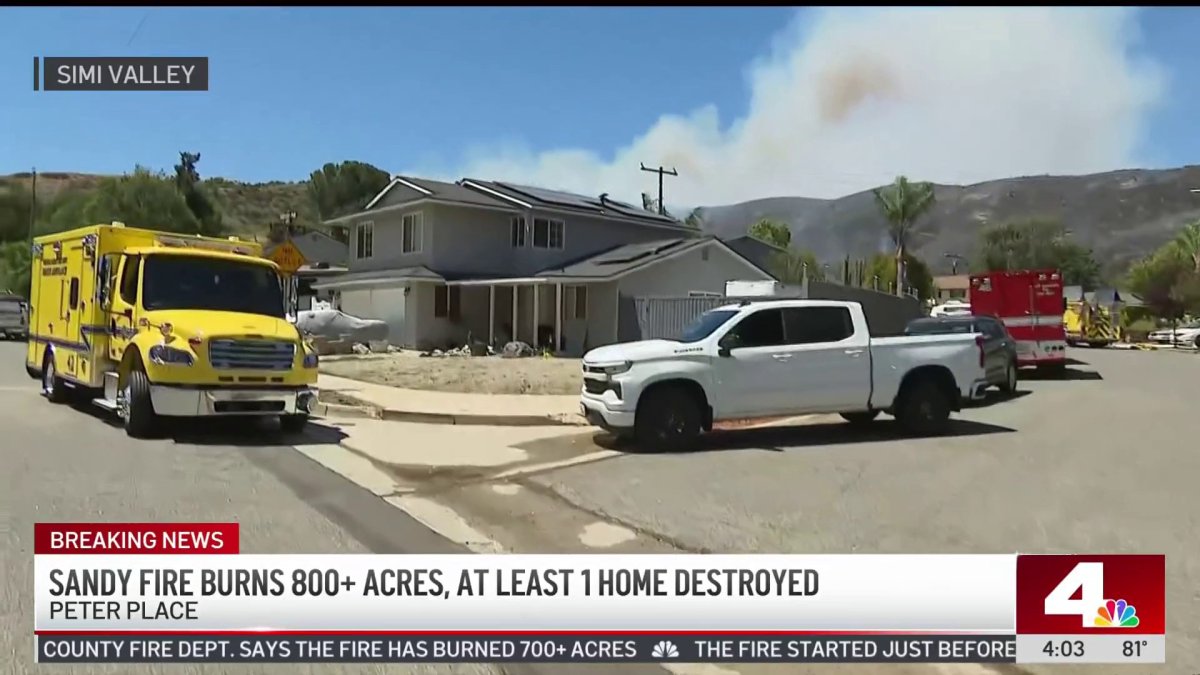 Simi Valley resident recalls effort to keep home safe from Sandy Fire ...