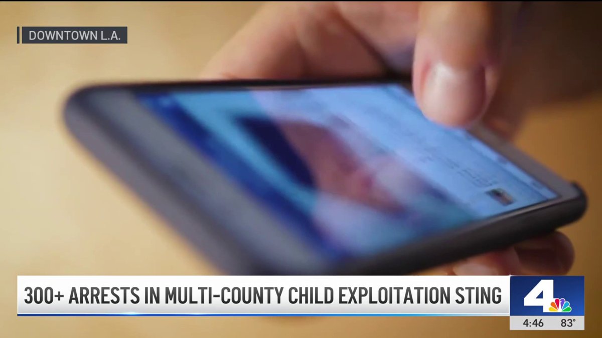 340+ arrested in five-county online child predator crackdown – NBC Los ...