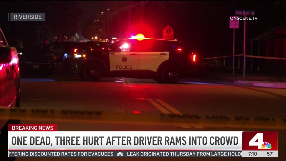 Driver accused of killing pedestrian after plowing into crowd in ...