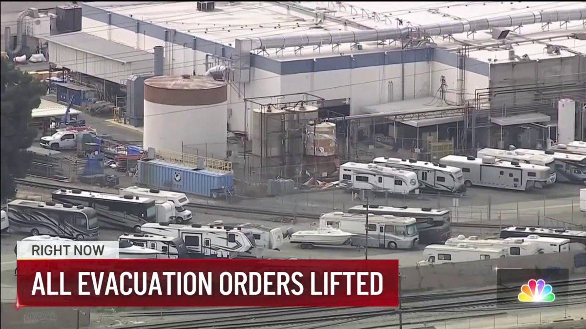 All evacuation orders are lifted in OC after chemical tank crisis – NBC ...