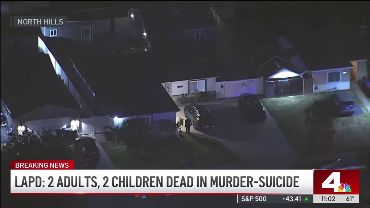 2 children and 2 adults dead in North Hills murder-suicide shooting ...