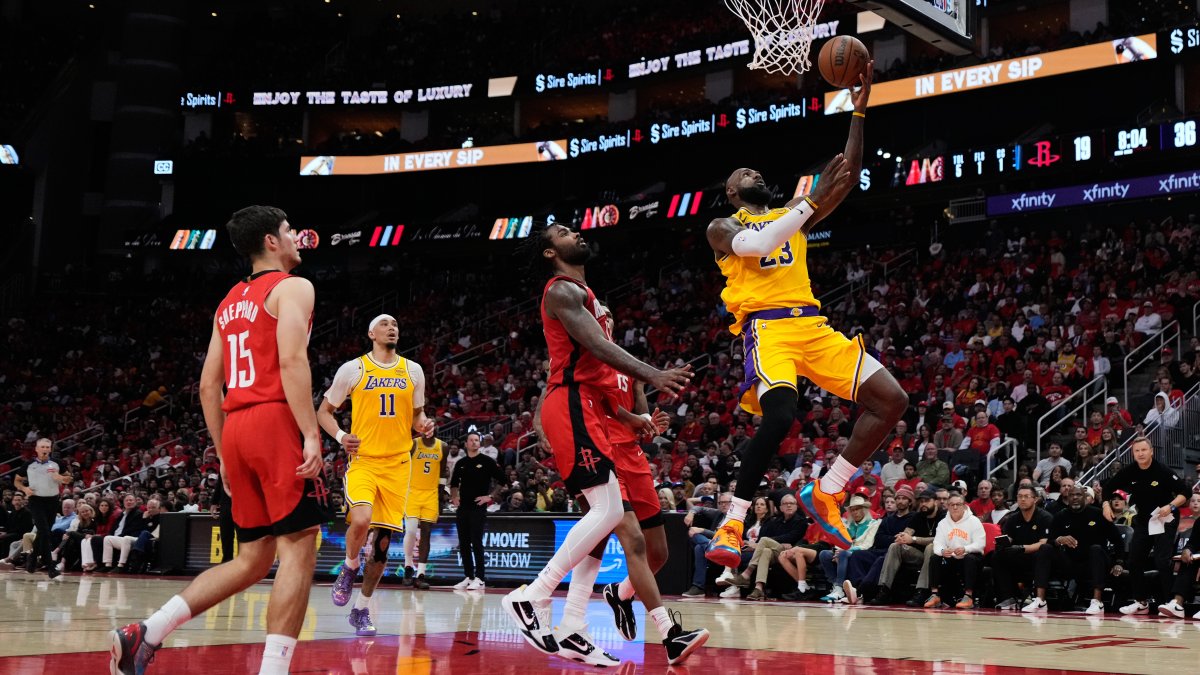 Lakers' ruthless 27-3 surge buries Rockets 98-78 in Game 6, sets up Thunder series