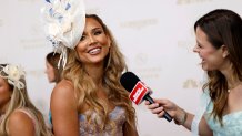 LOUISVILLE, KENTUCKY - MAY 02: Lolo Jones attends the Kentucky Derby 152 at Churchill Downs on May 02, 2026 in Louisville, Kentucky. (Photo by Jeff Schear/Getty Images for Churchill Downs)