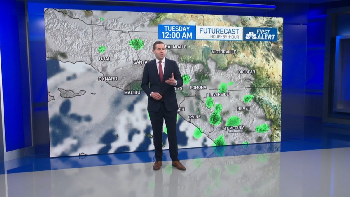 First Alert Forecast: Cool Tuesday – NBC Los Angeles