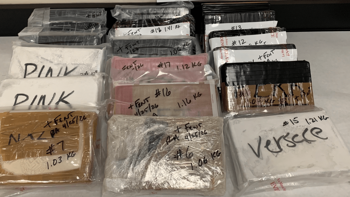 California DOJ seizes 8.5 million potentially deadly fentanyl doses in Arcadia, arrest made